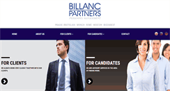 Desktop Screenshot of billancpartners.cz